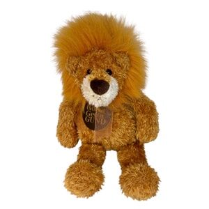 Gotta Getta GUND "Pounce Delion" Lion Plush Stuffed Animal #5039 W/Bow 16” Tall